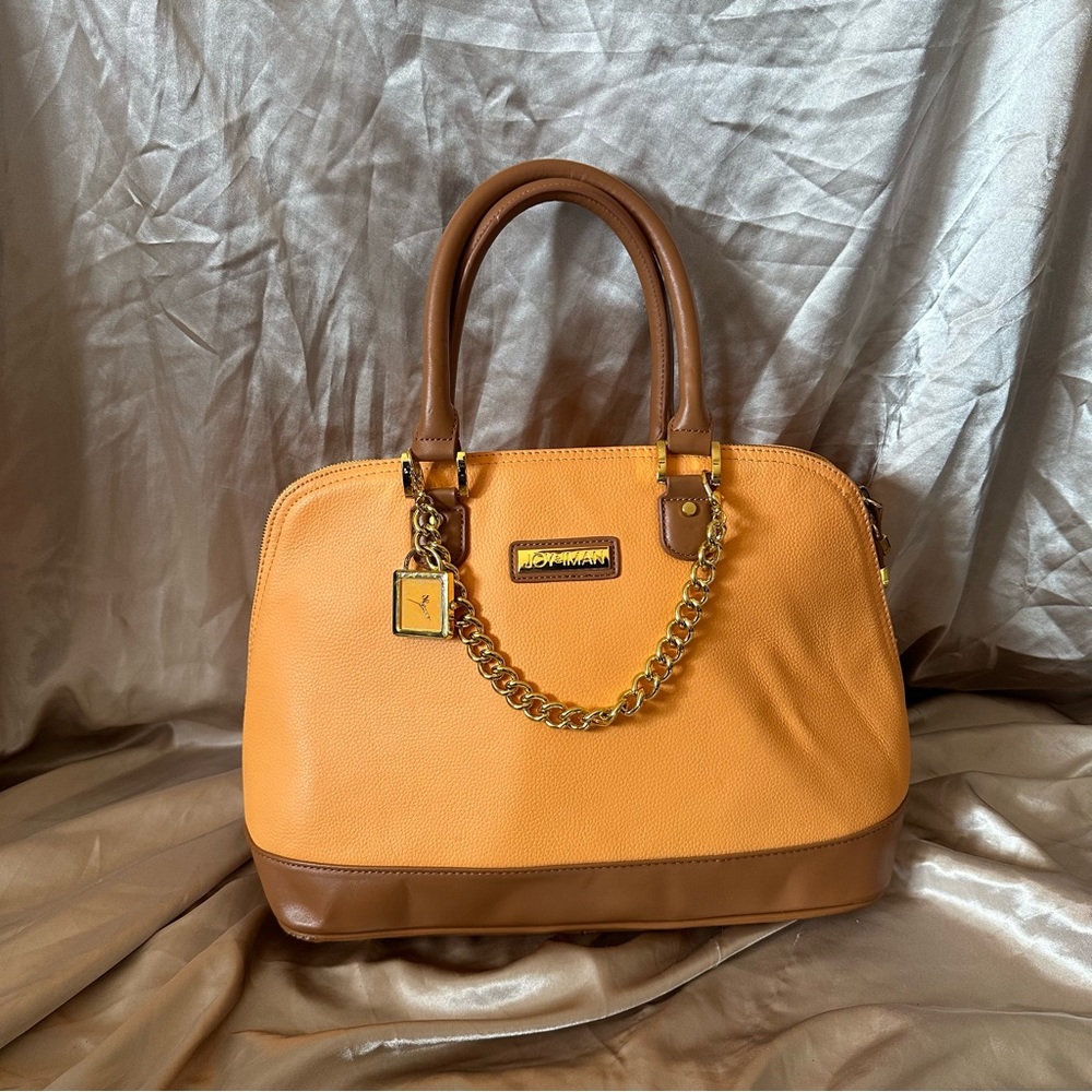Joy & Iman Leather Shoulder Bag